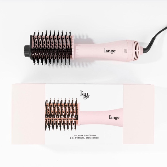 L’ANGE LE VOLUME ELEVE 65MM 2-in-1 Titanium Brush Dryer Pink - Picture 9 of 14
